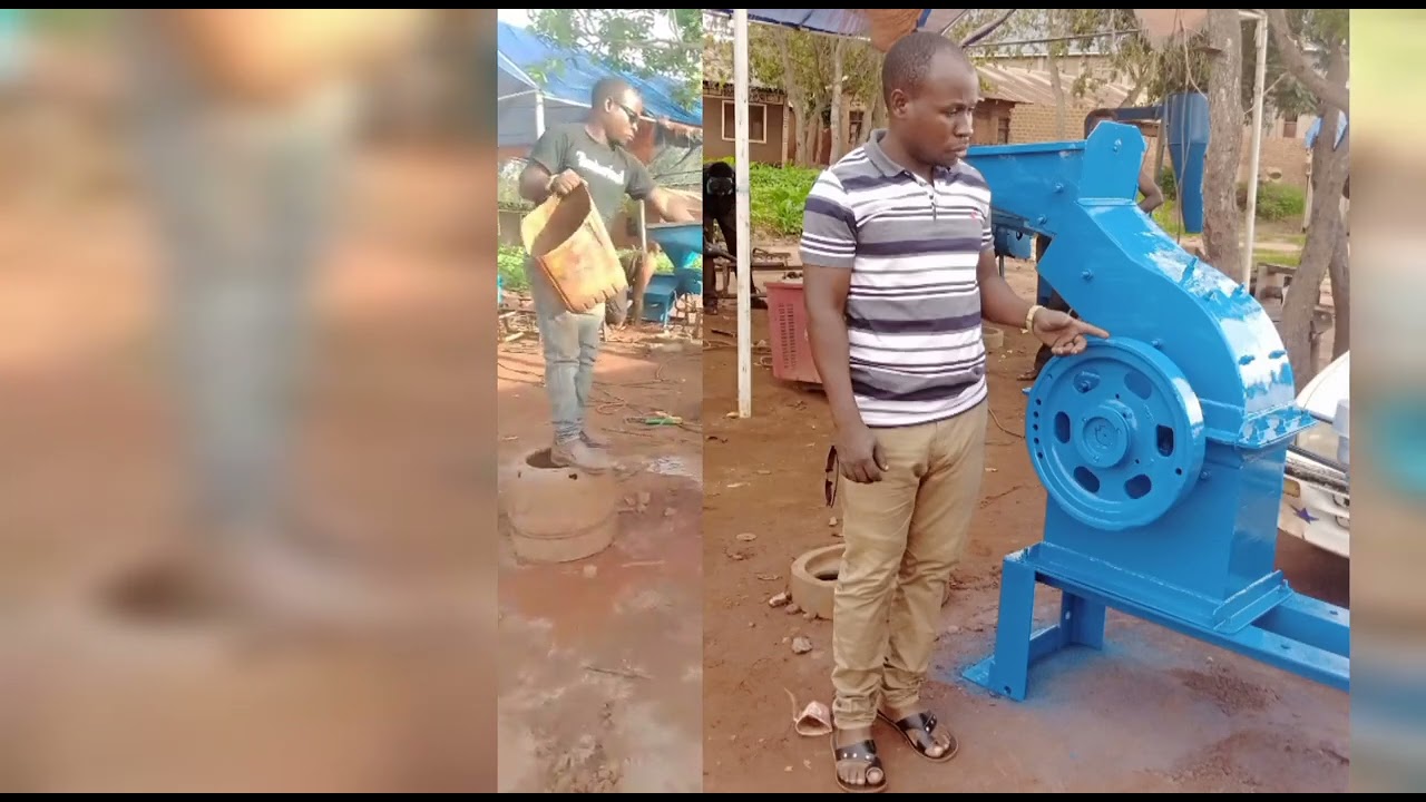 MASHINE YA KUSAGA MAWE YA DHAHABU .    HUMMER MILL GOLD CRUSHER M/C