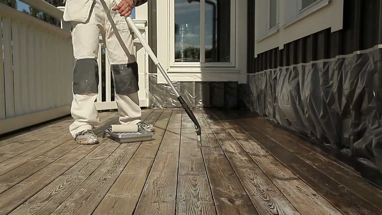 Oliering af terrasse - trin for trin