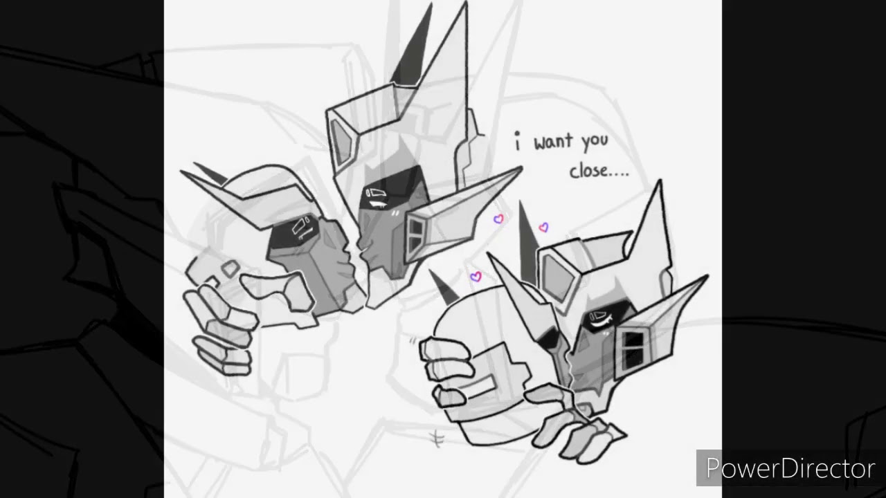 Ratchet x drift mtmte my favorite transformers thank you for 74 followers