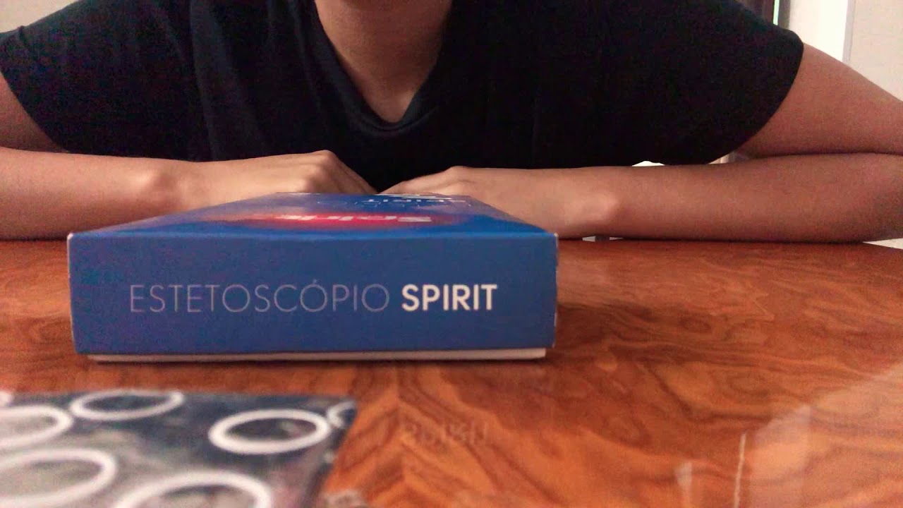Meu estetoscópio pro lite adulto black edition da spirit