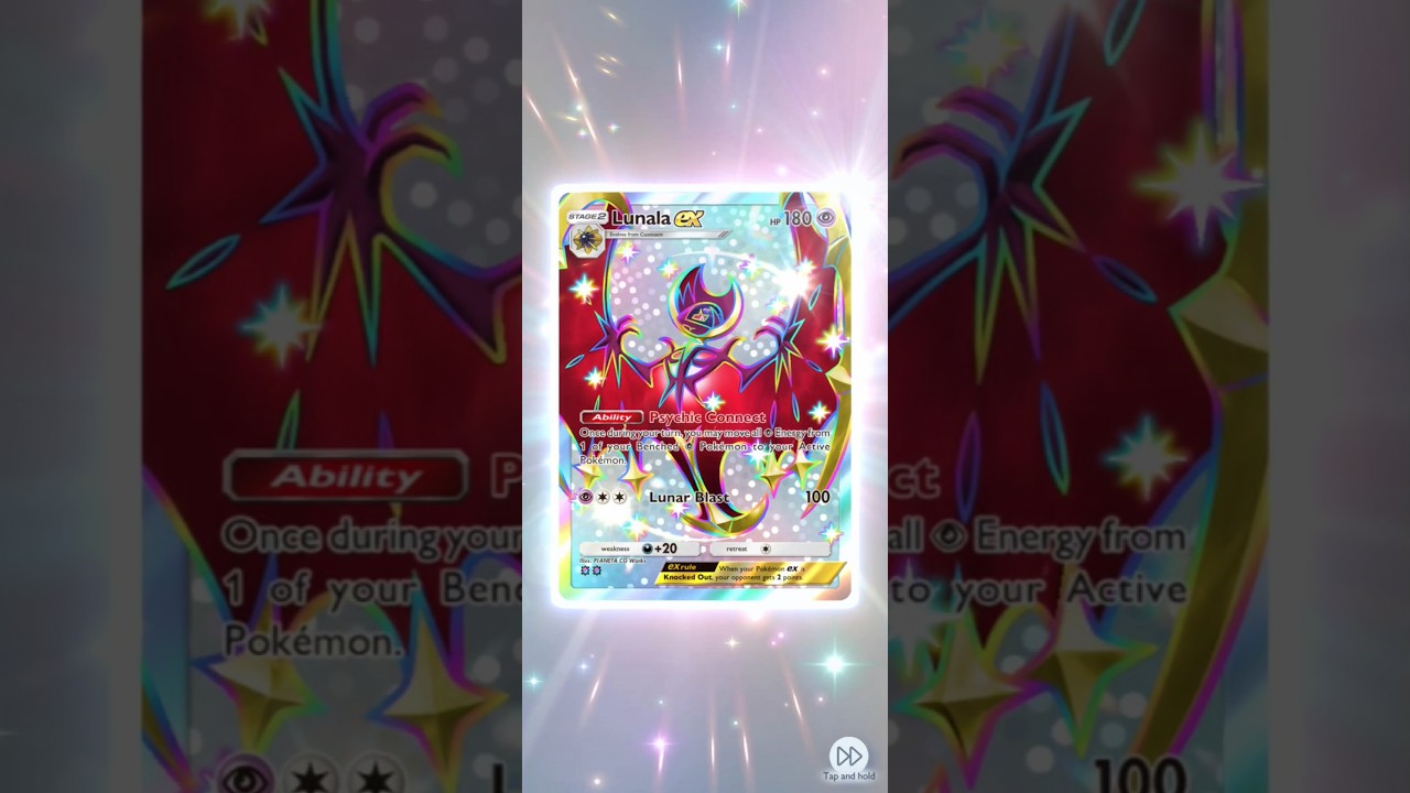 LUNALA EX!! SHINY!! MEGA CHARIZARD CRIMSON BLAZE BOOSTERPACK!! Pokémon TCG Pocket!!