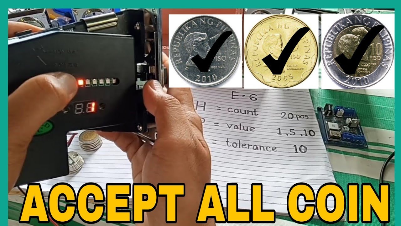 PAANO PAG CALIBRATE NG COIN SLOT