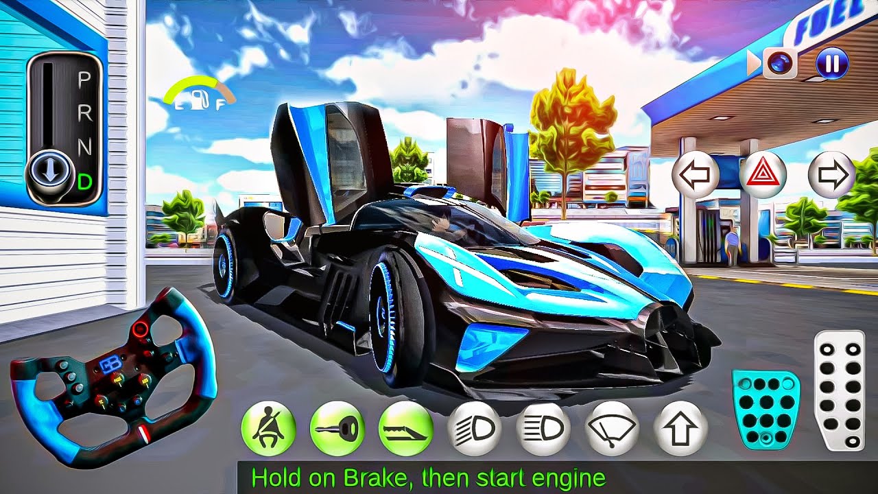 Bugatti Bolide Train: Unlock New Car - 3D Driving Class - Android GamePlay #10