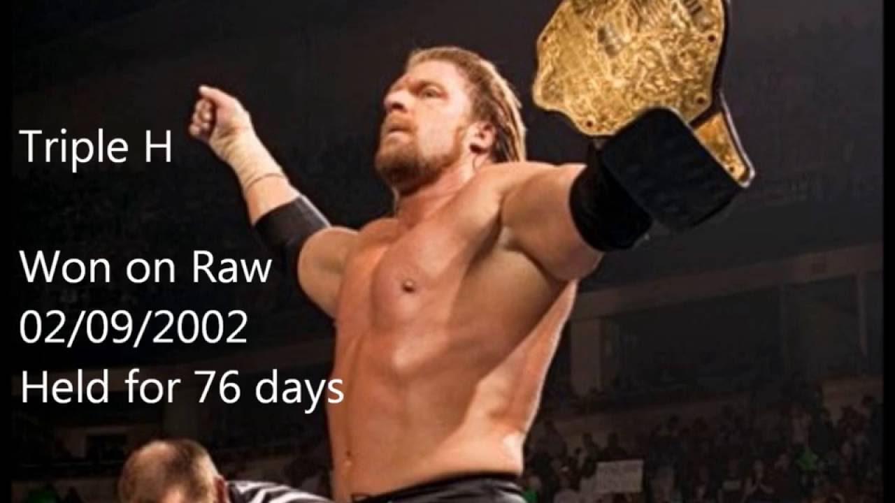 World Heavyweight Championship history (2002-2013)