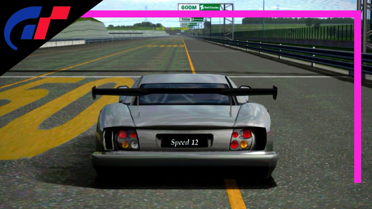 Gran Turismo 4 - Test Course - Custom Lap Magic - TVR Cerbera Speed 12