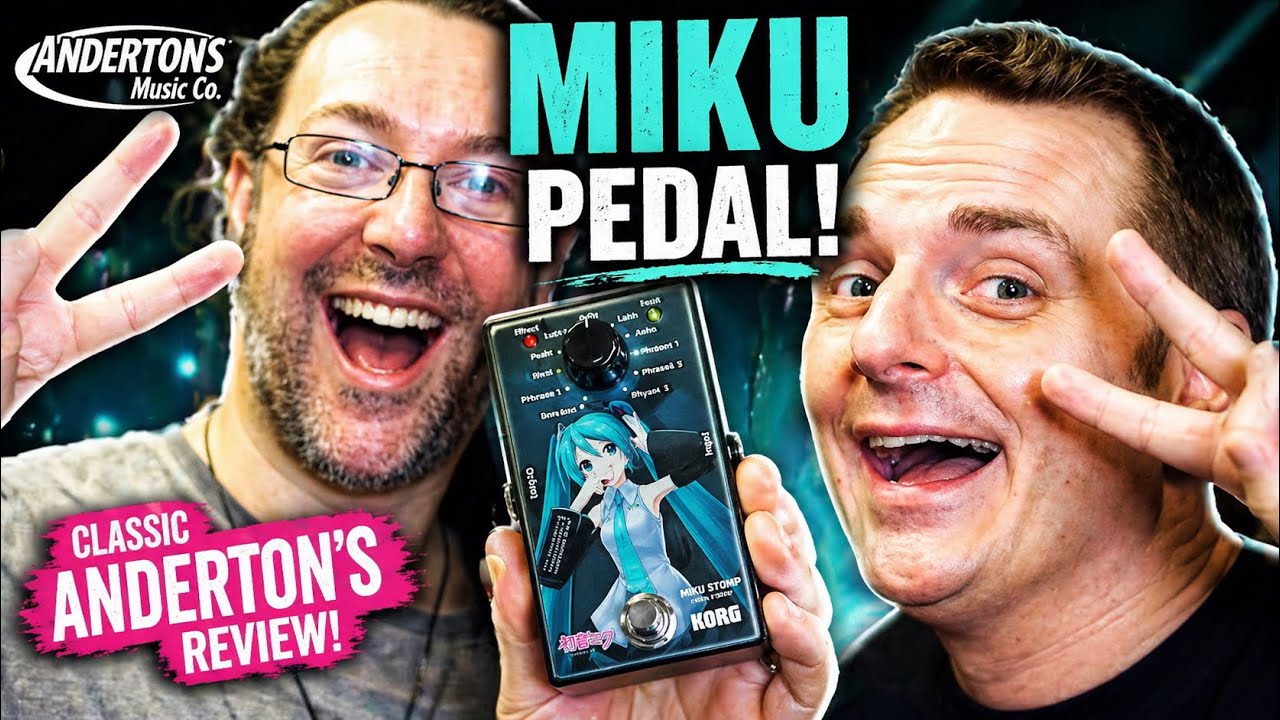 Korg Miku Pedal - the funniest pedal review ever!!