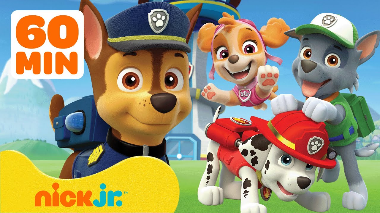 Psi Patrol | 60 MINUT najlepszych akcji Psiego Patrolu z sezonu 1! 🐾 | Nick Jr. Polska