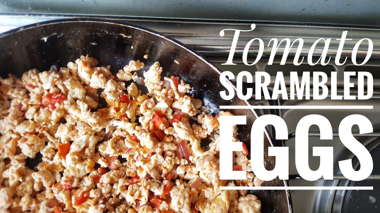 How to cook QUICK TOMATO SCRAMBLED EGGS Recipe