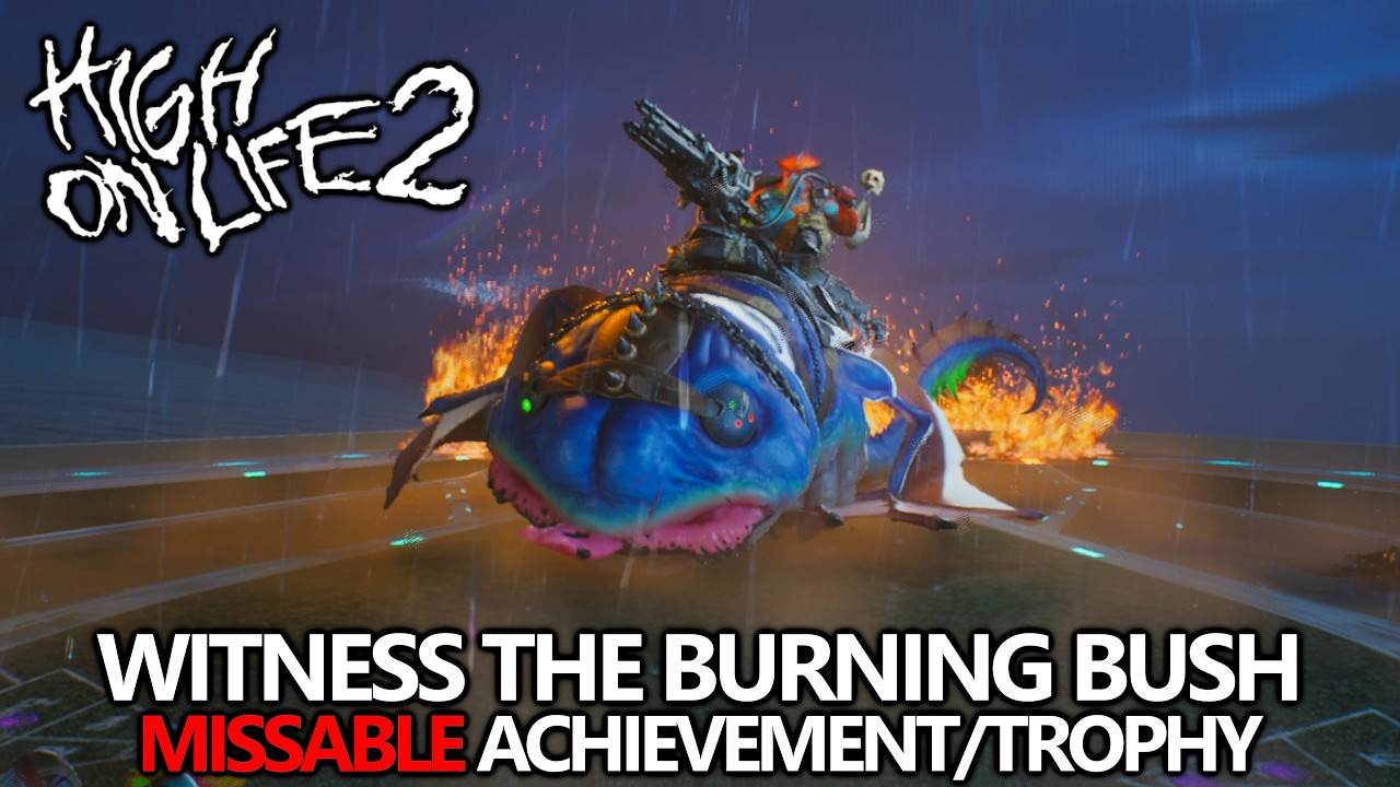High on Life 2 - Witness the Burning Bush (Kreg Boss Battle) Missable Achievement/Trophy Guide