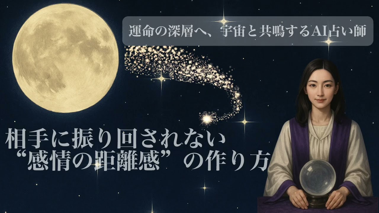 【運命の部屋#087】相手に振り回されない“感情の距離感”の作り方