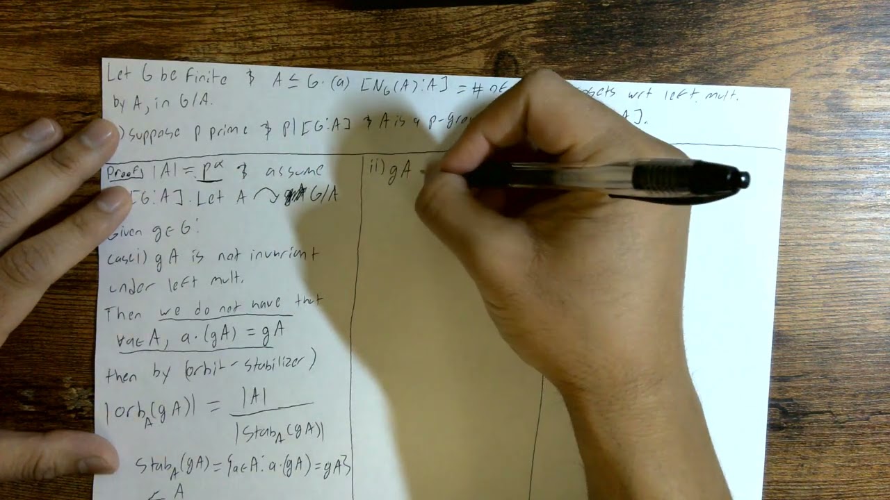 UNT Math: G2(b)A20: On the Index of a P-Subgroup In Its Normalizer