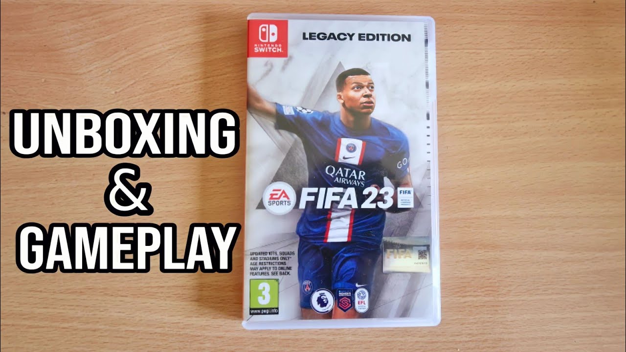 FIFA 23 Nintendo Switch Unboxing