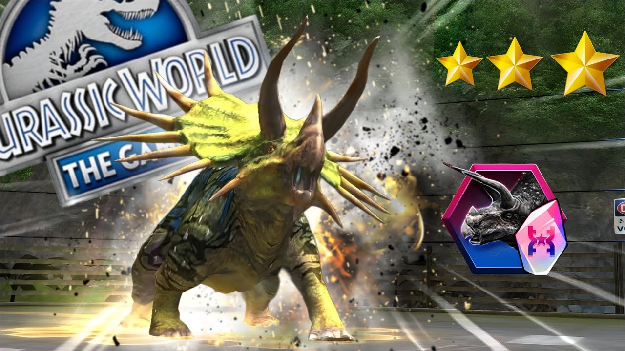 First Look!!! Heroic🔥TRICERATOPS🔥 is here... || Jurassic world the game.