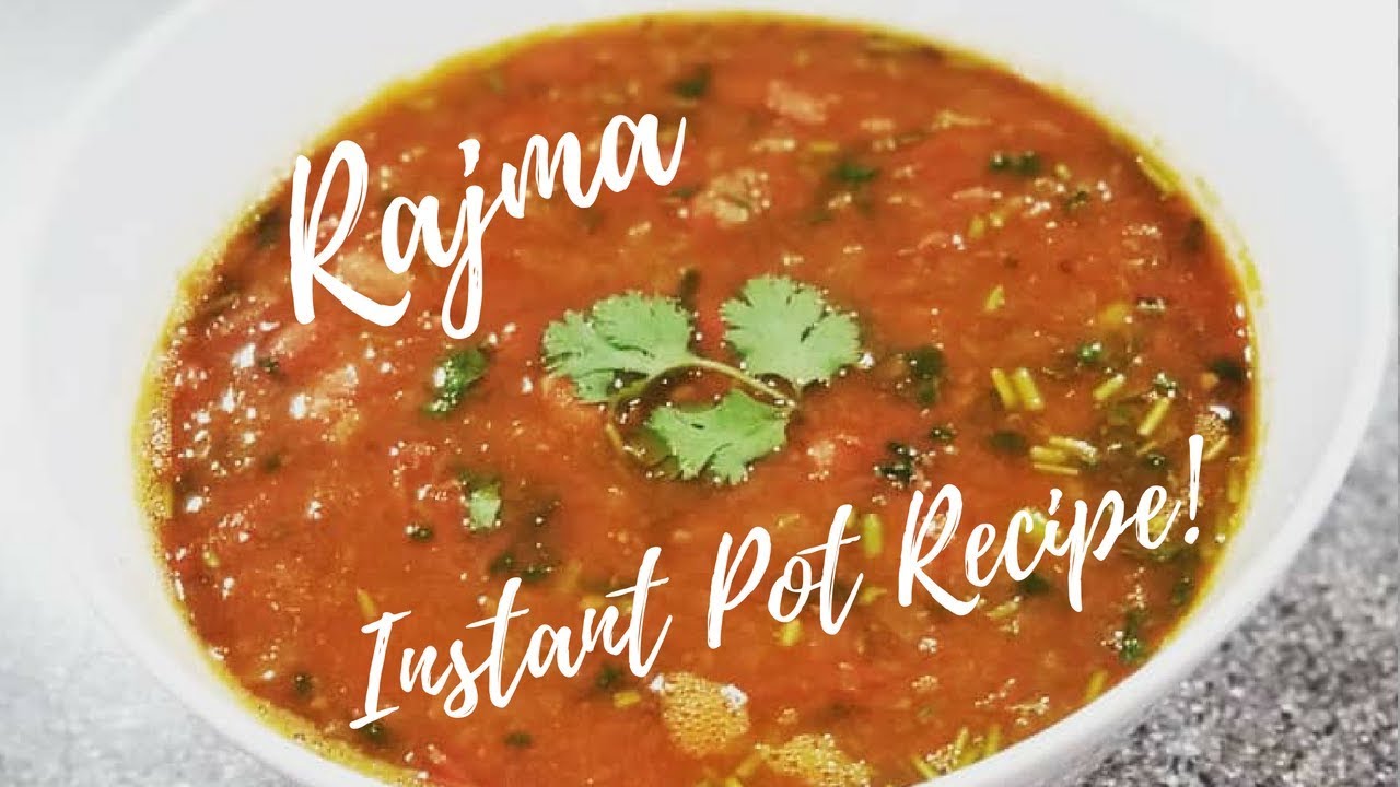 One Pot Instant Pot Recipe (BEGINNERS)- Rajma (Kidney Beans in gravy) Vegan Option Below