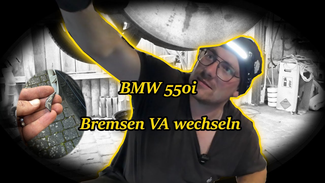 Christian Works - BMW 550i - Bremsen VA wechseln