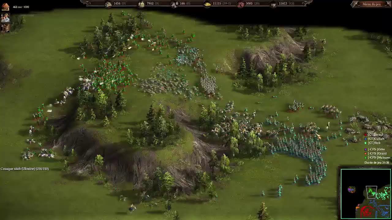 Cossacks 3 | WCC Clan Tournament 3V3 - [CPS] против [GT2] | [KGR]Guepard Commentary