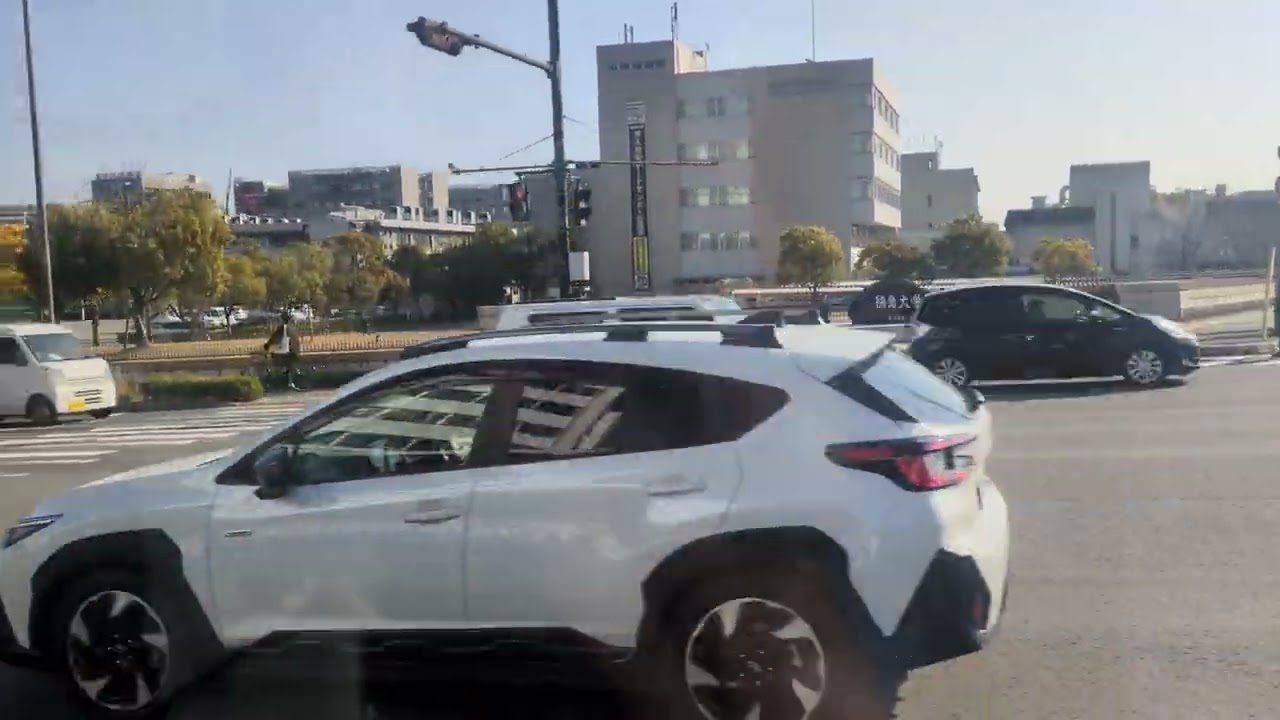 徳島バス17系統の車窓動画(徳島駅前停留所〜鳴門駅前停留所)区間。