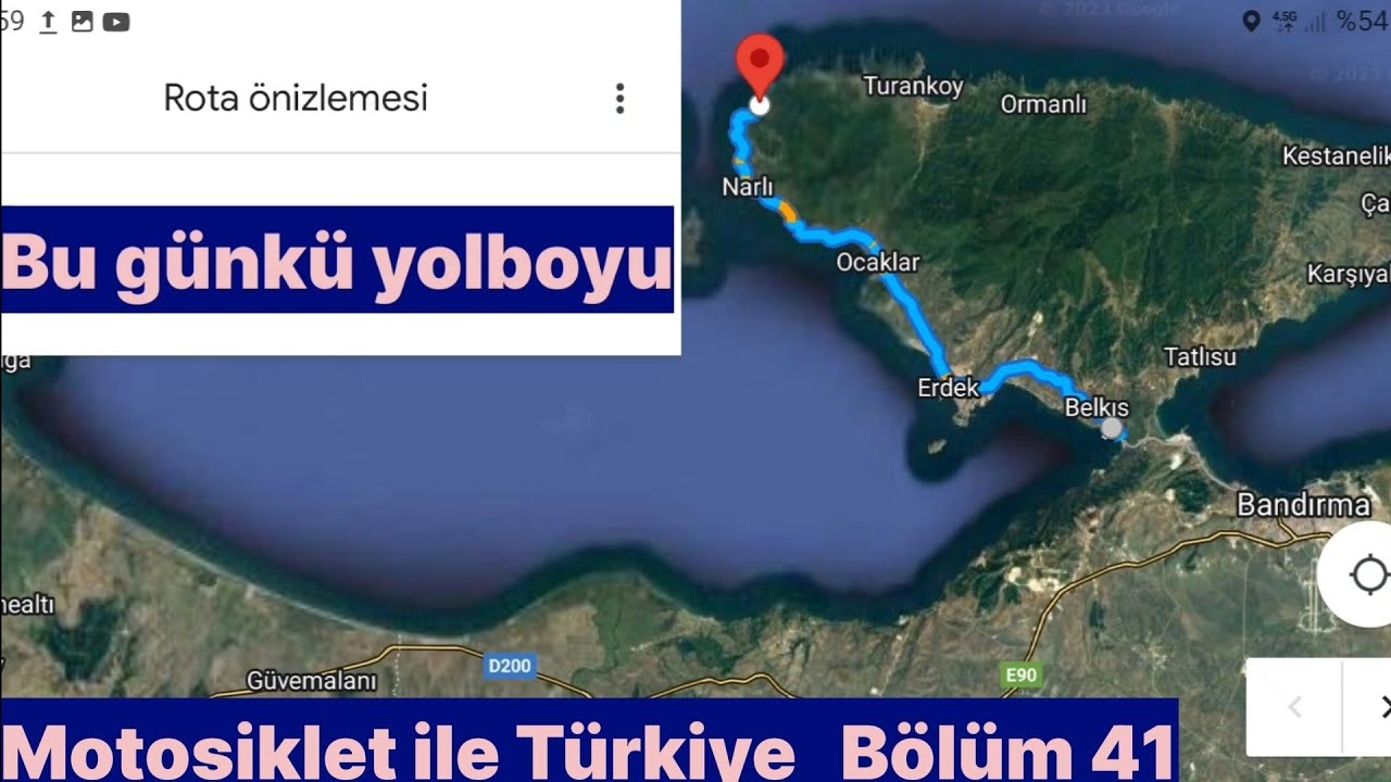 Bandırma/Erdek koyları gezisi.Motosikletle Türkiye Turu Bölüm 41