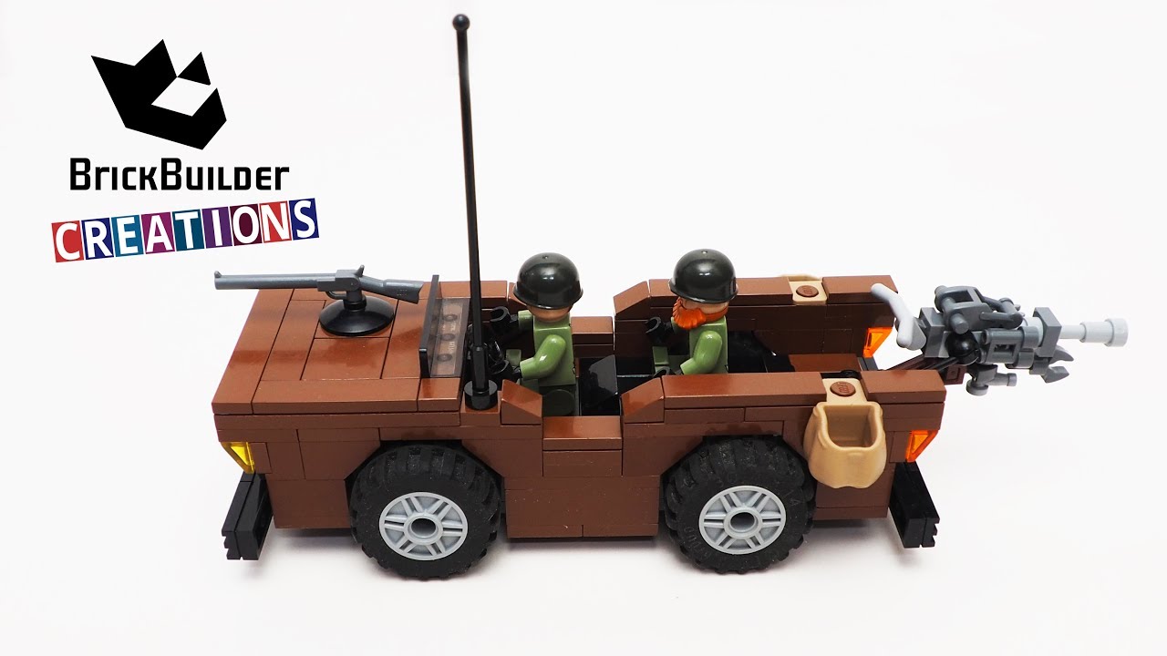 LEGO MOC ARMORED VEHICLE | 158pcs | Brick Builder Creations