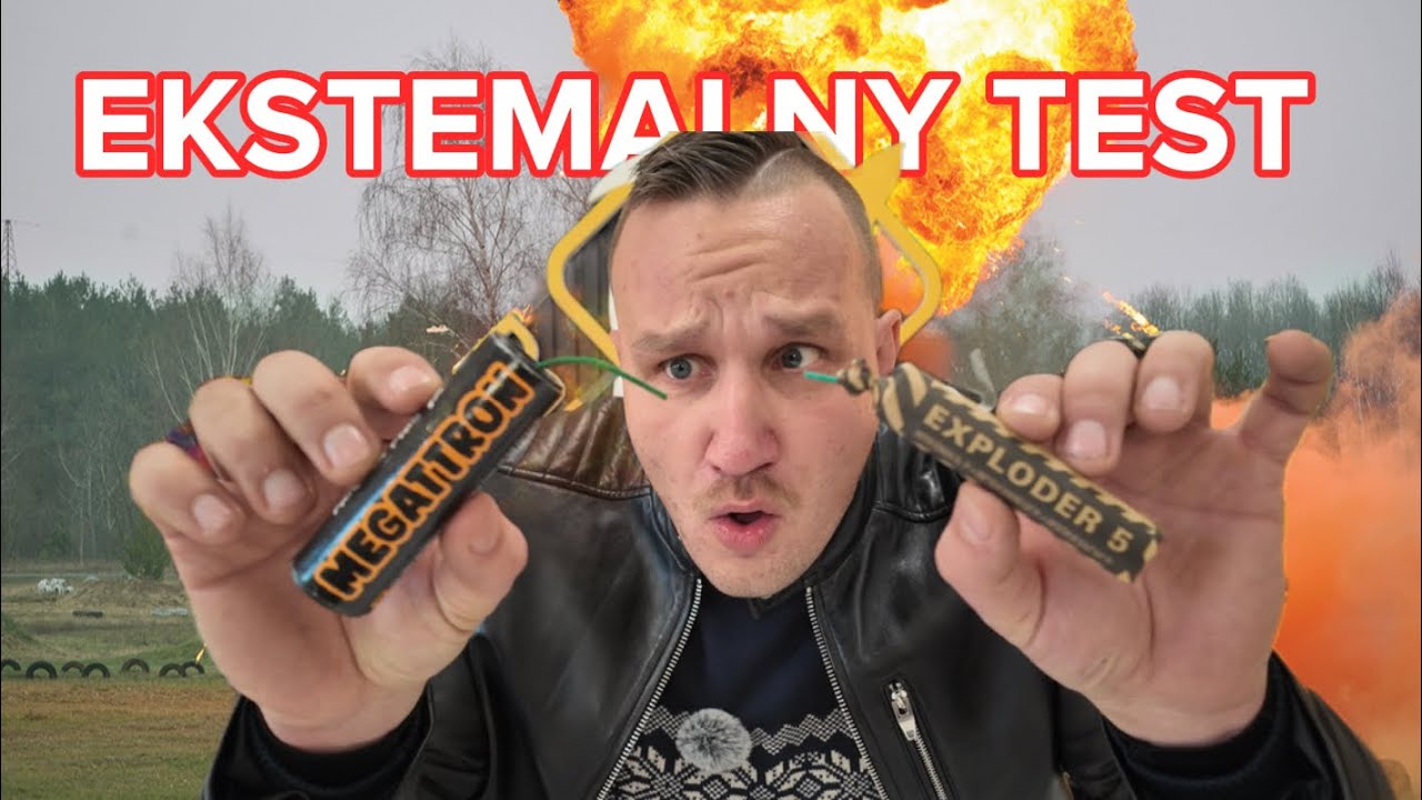MEGATRON vs EKSPLODER 5 💥 Pojedynek GŁOŚNYCH Petard | SZOKUJĄCY dźwięk! 😱