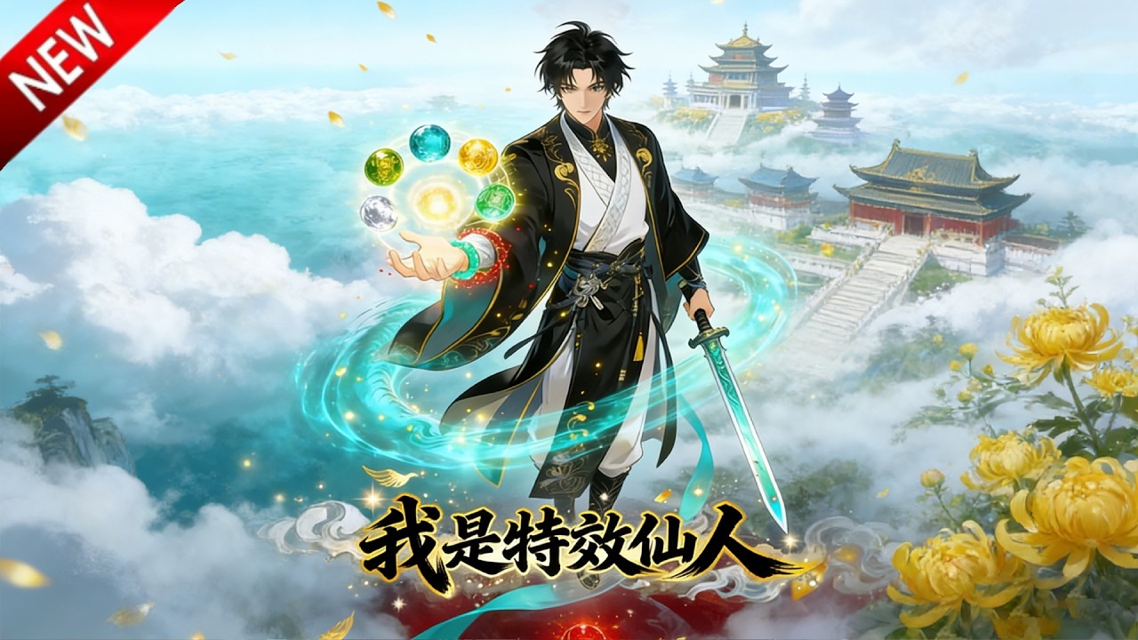 💥【新番上线】绑定特效系统，从炼气境起步，以一己之力搅动四洲风云，守护天下安宁！《我是特效仙人》全集 Multi SUB #热血 #漫剧 #动漫魔女