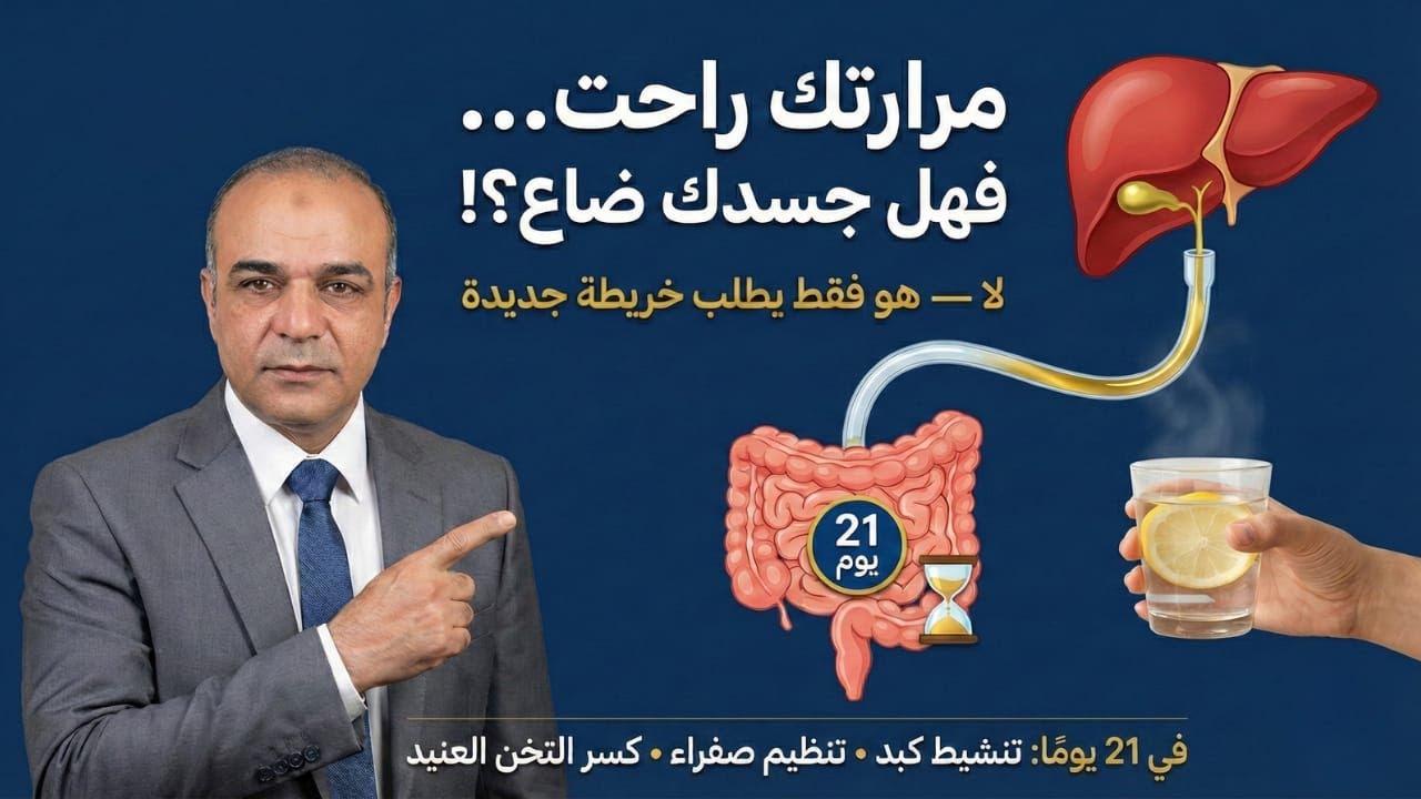 مرارتك راحت… فهل جسدك ضاع؟! (الحقيقة التي لم يخبرك بها أحد)