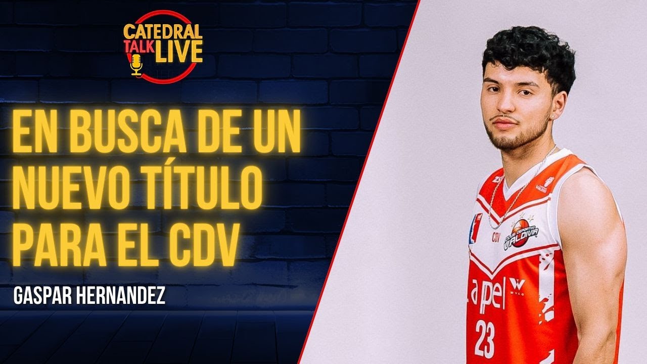Gaspar Hernández - Entrevista en profundidad con el nuevo refuerzo del CDV  | Catedral Talk Live