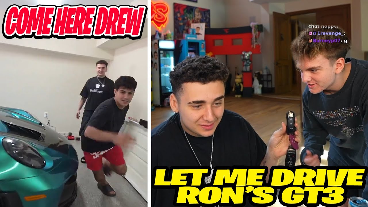 Lacy And Drew Get In A Fight With StableRonaldo After Stealing His GT3Rs Keys