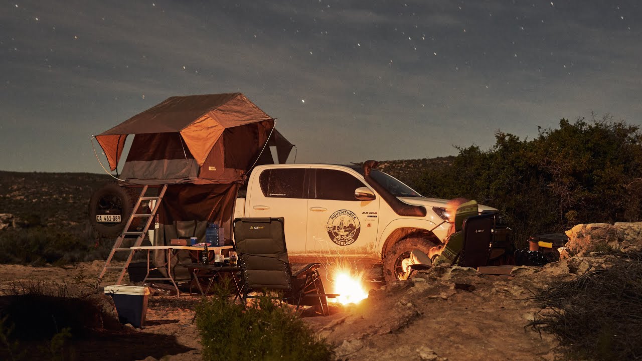 Wild camping at Kagga Kamma
