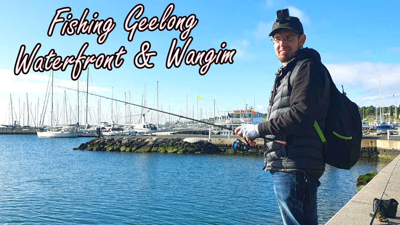 Land Based Lure Fishing at Geelong Waterfront Wangim Walk