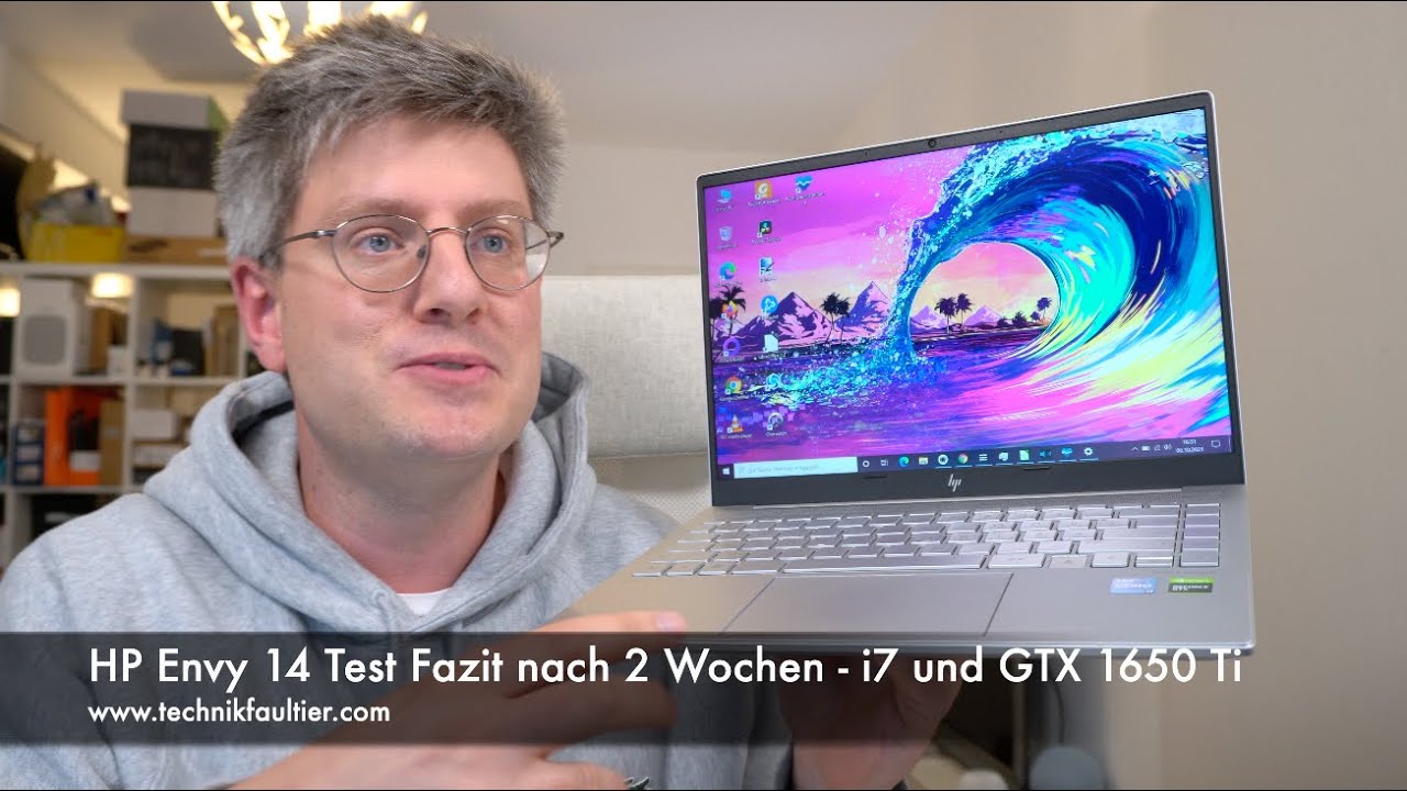 HP Envy 14 Test Fazit nach 2 Wochen - i7 und GTX 1650 Ti