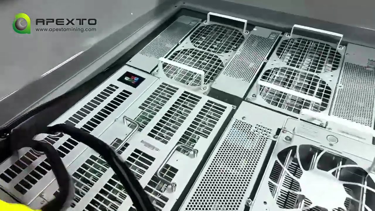 Immersion Cooling Suite B100 in Action | Mining Solution