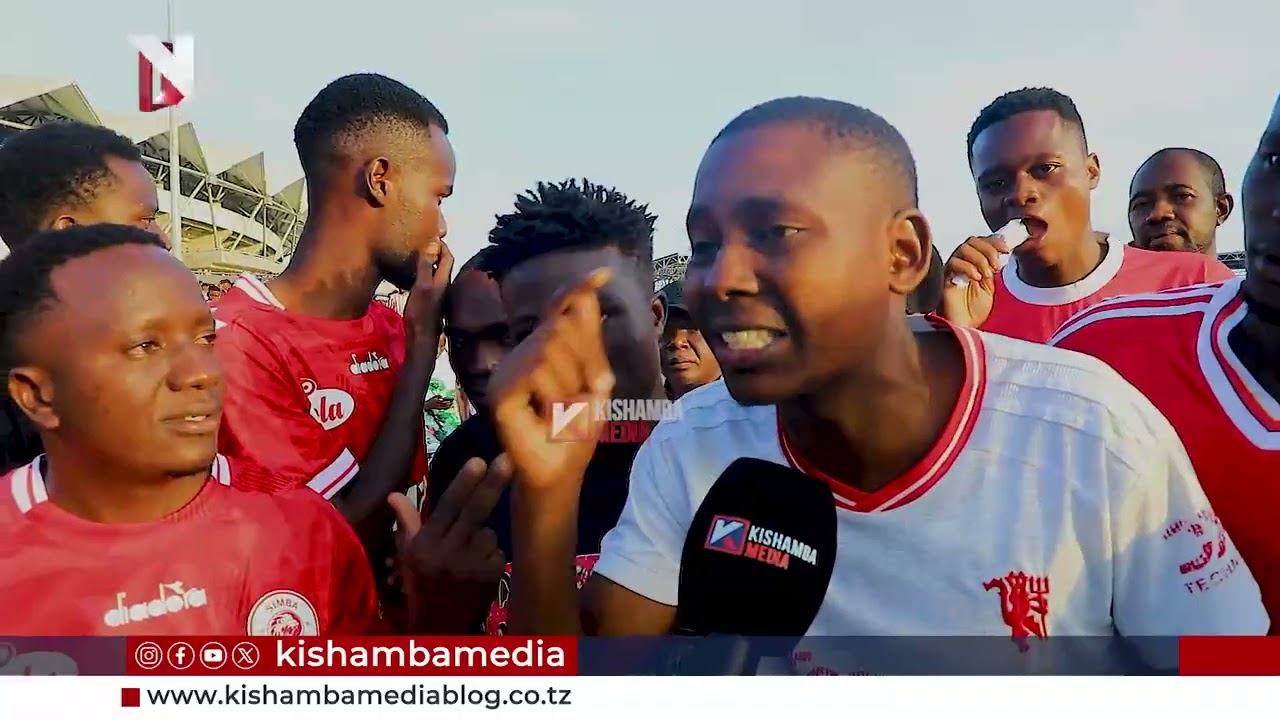 MASHABIKI WA SIMBA WAGOMA KUONDOKA KWA MKAPA/TUNAUTAKA MANGUNGU/SIMBA YETU