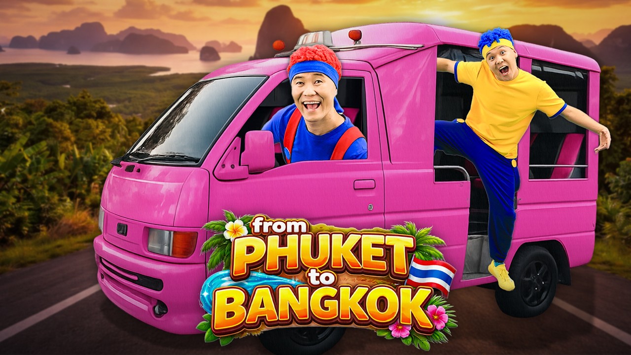 Exploring the World! From Phuket to Bangkok | D Billions Travels