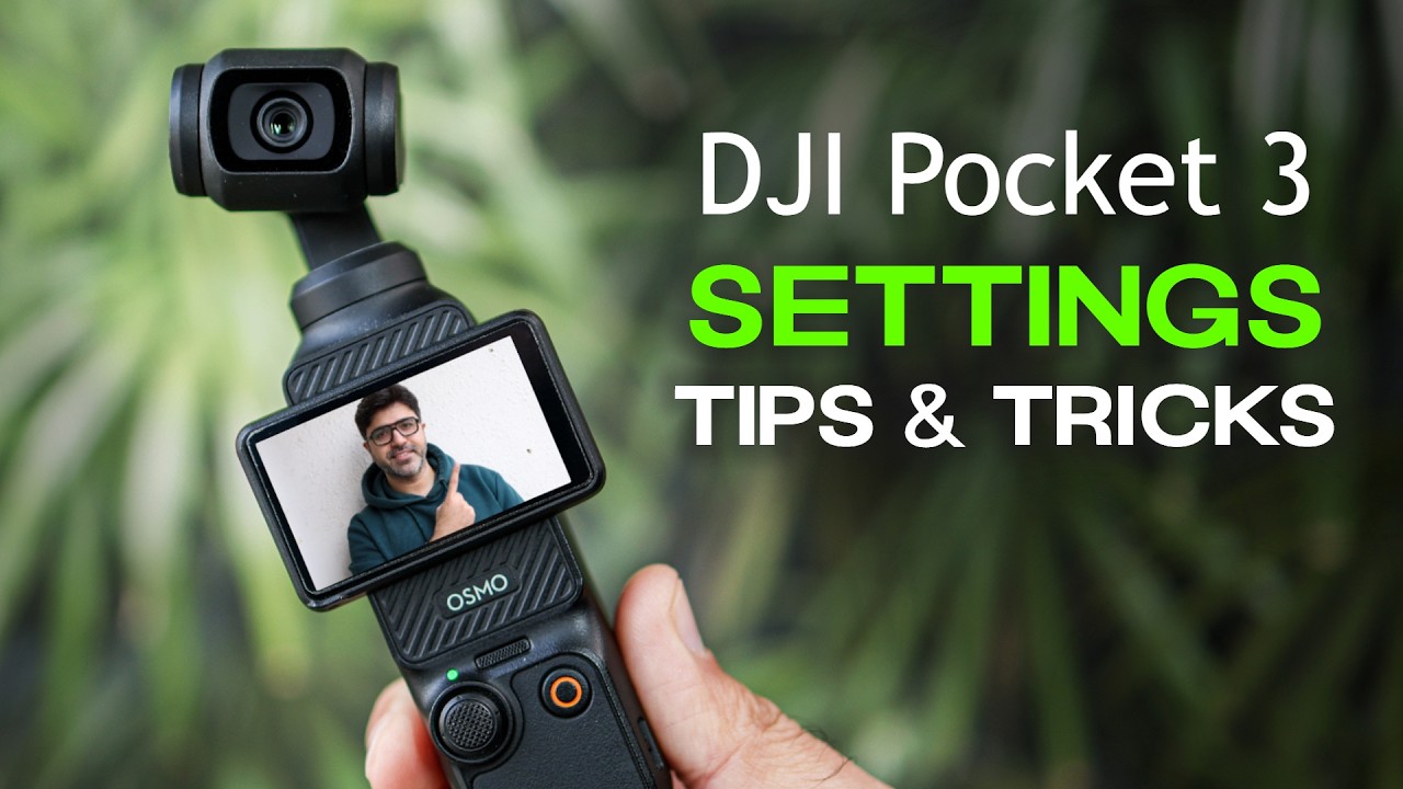 DJI Pocket 3 | BEST Video Settings, Tips and Features