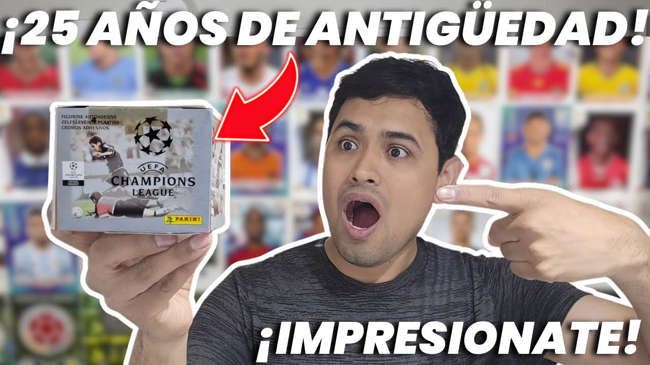 ASÍ ERA LA COLECCIÓN DE CHAMPIONS LEAGUE DE HACE 24 AÑOS - Panini Champions League 2000-2001