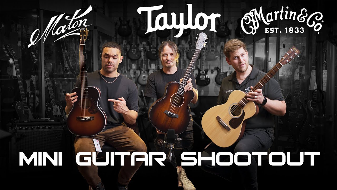 Maton vs Martin vs Taylor Mini Battle | Mooloolaba Music