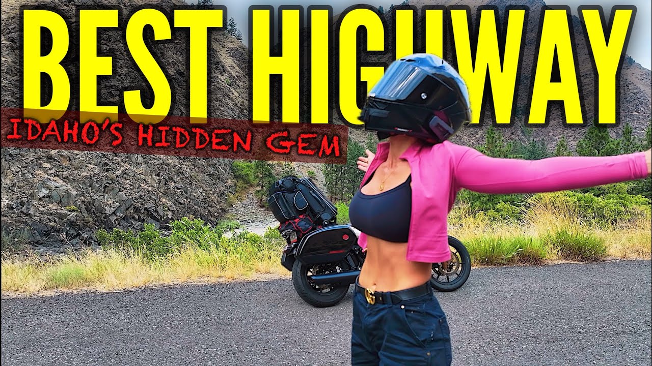 LOLO PASS .. Idaho’s BEST HIGHWAY (and best kept secret!) || Cross Country Moto Tour (EP. 6)