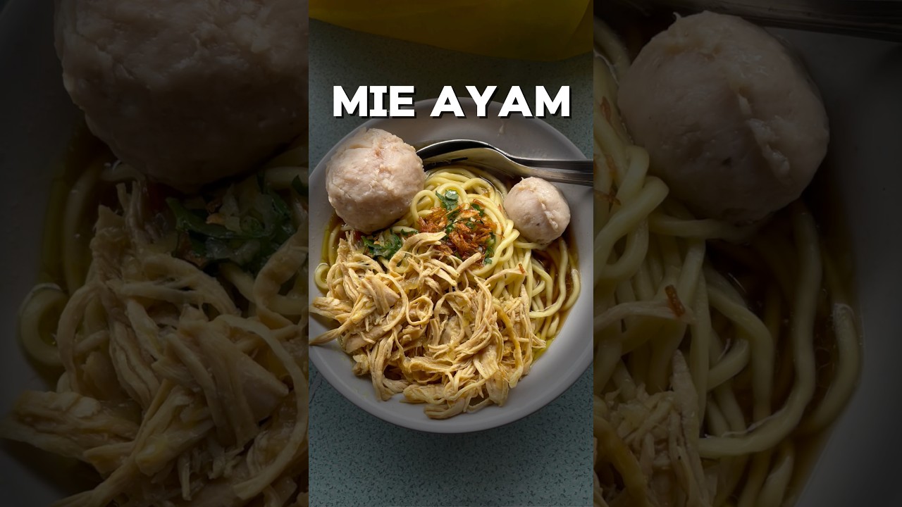 Ramen VS Mie ayam ⁉️ #foodreview #ramen #mieayam #shorts