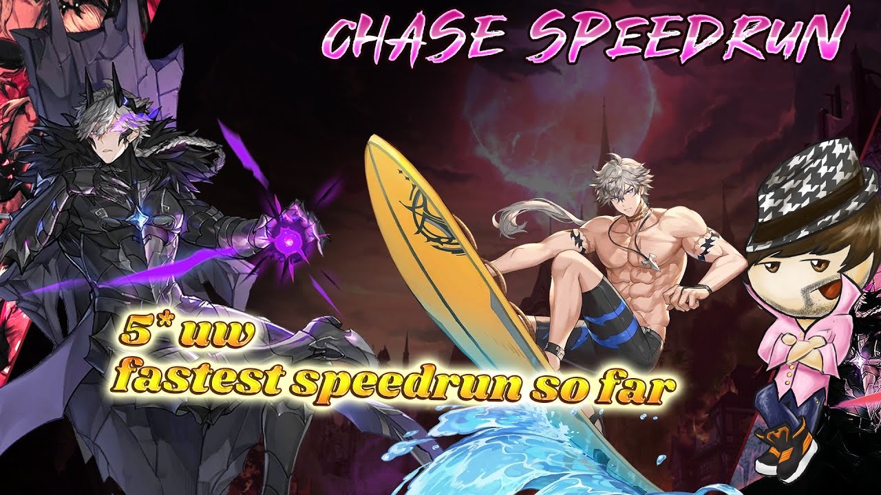[King's Raid] Chase Speedrun - 5* UW ticket showcase