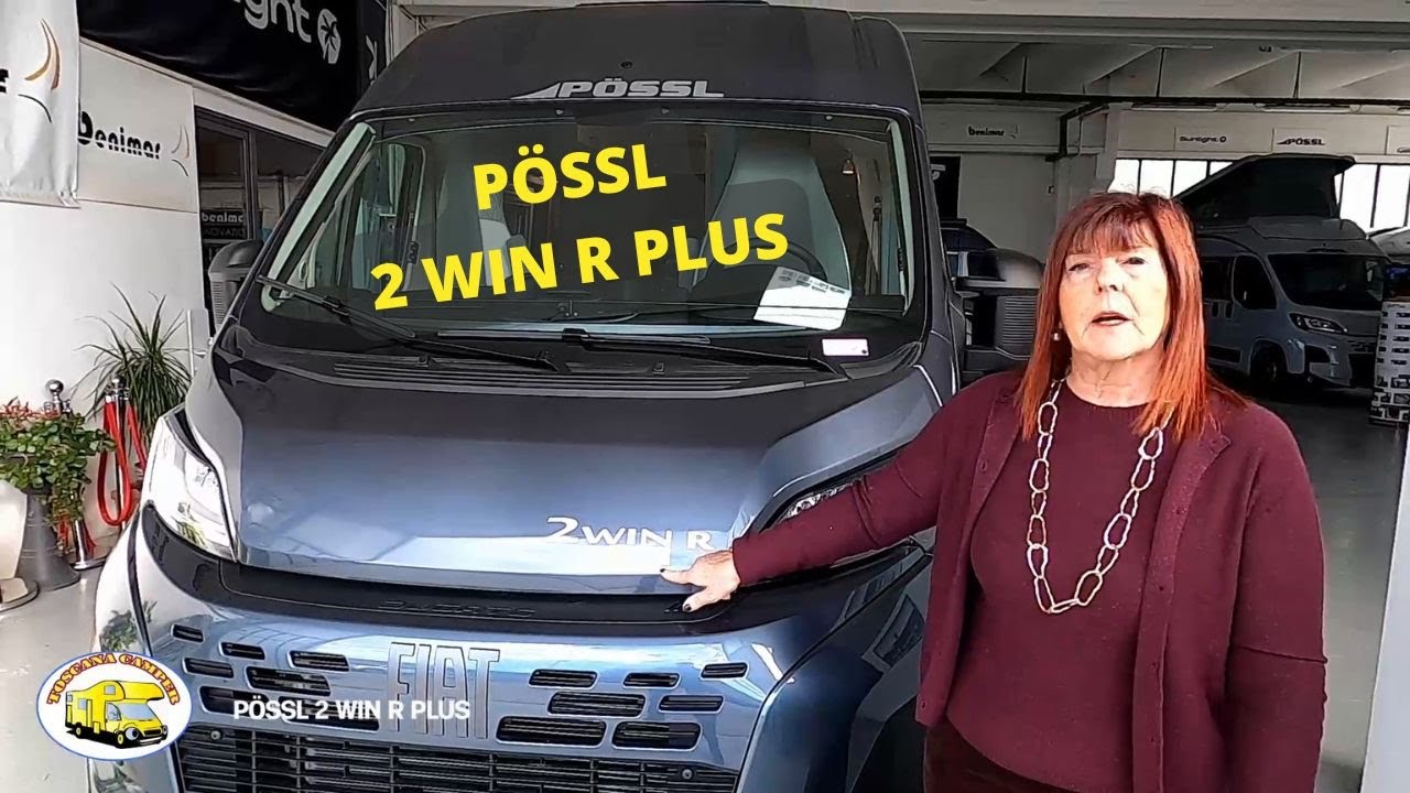 PÖSSL 2 WIN R PLUS: il furgonato di lusso in 6 metri! 💎 Gabriella ti svela la doccia 