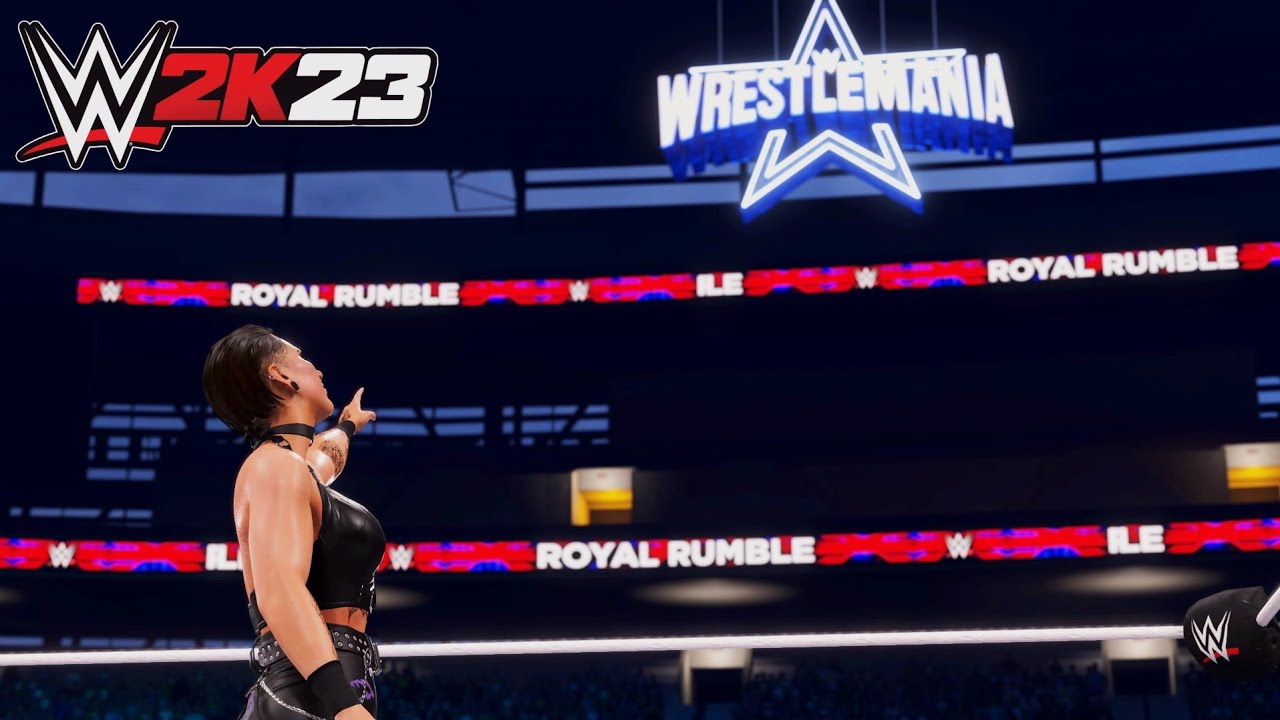 Rhea Ripley WWE Royal Rumble Victory To WrestleMania - WWE 2K23 PS5 Gameplay!!!!!!!!!