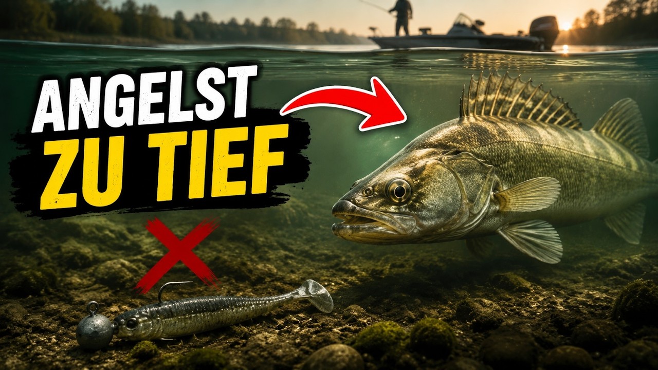 H&ouml;r auf am Grund zu suchen: Die unsichtbare Zone der Zander