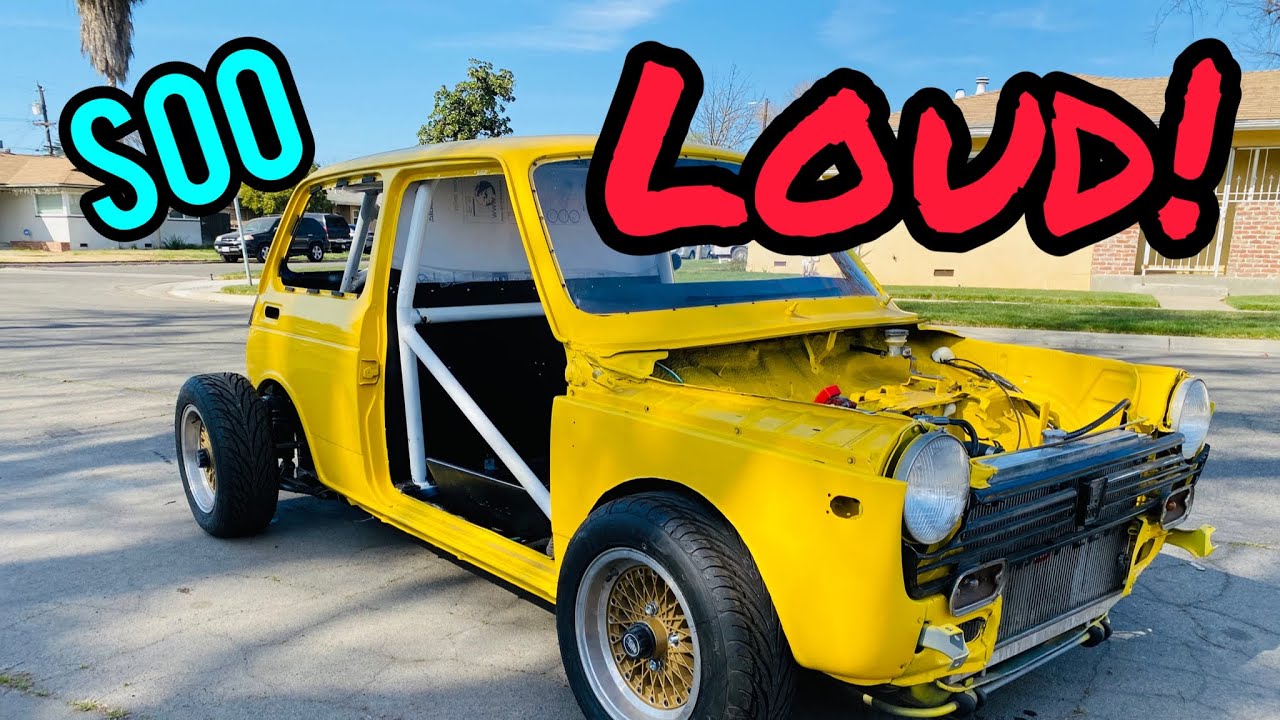 FIRST DRIVE!!! In World’s First Mid Engine K-Swapped Honda N600!!!