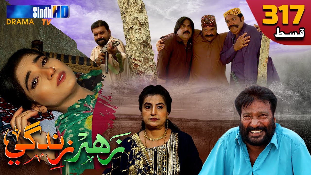 Zahar Zindagi - Ep 317 | Sindh TV Soap Serial | SindhTVHD Drama