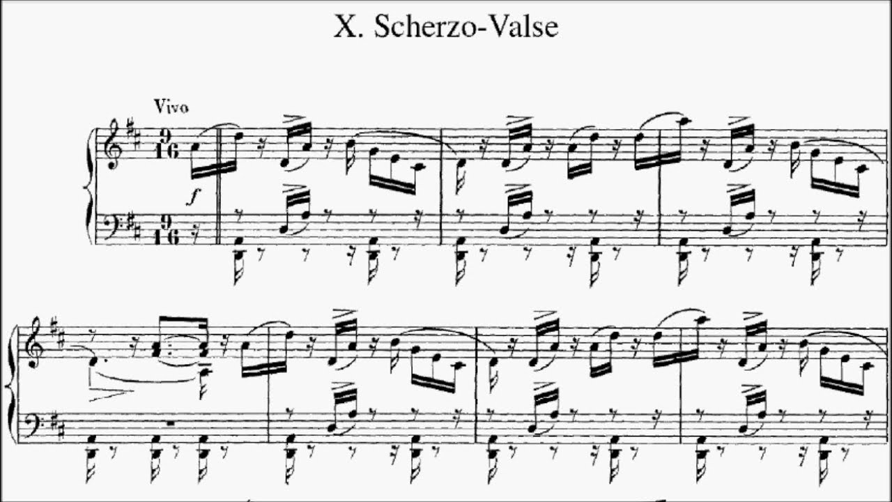 Trinity ATCL Piano Repertoire No.44 Chabrier Scherzo-Valse from Pieces Pittoresques No.10
