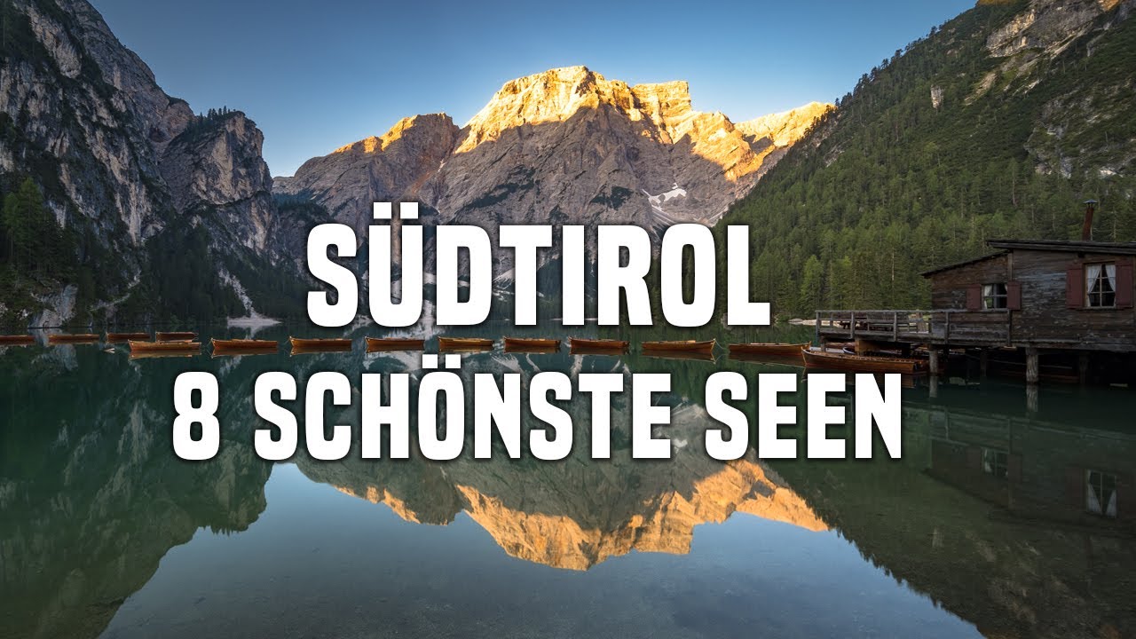 S&uuml;dtirol: die 8 sch&ouml;nsten Seen - magische Orte zum Entspannen, Wandern & Schwimmen