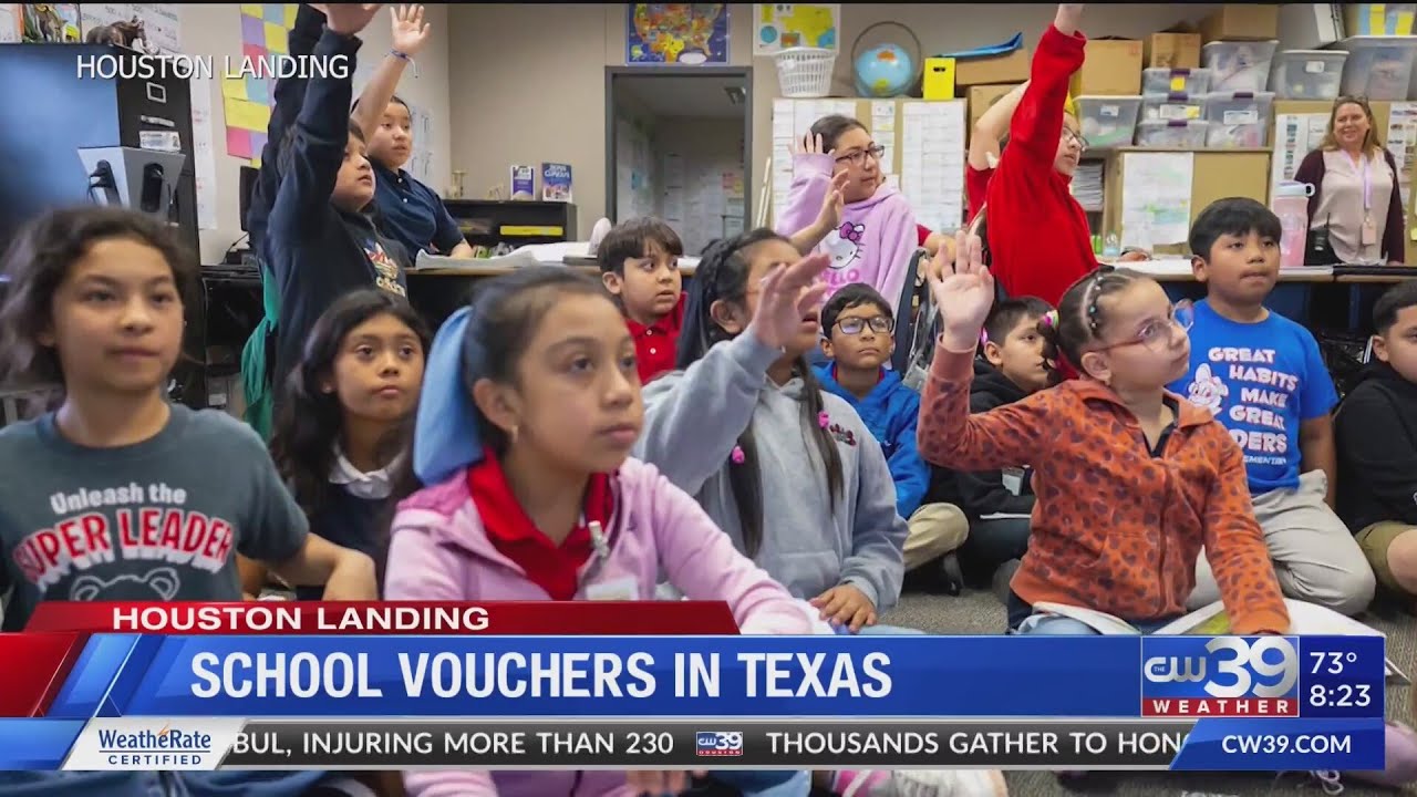 CW39  Houston Landing talks about School Vouchers in Texas