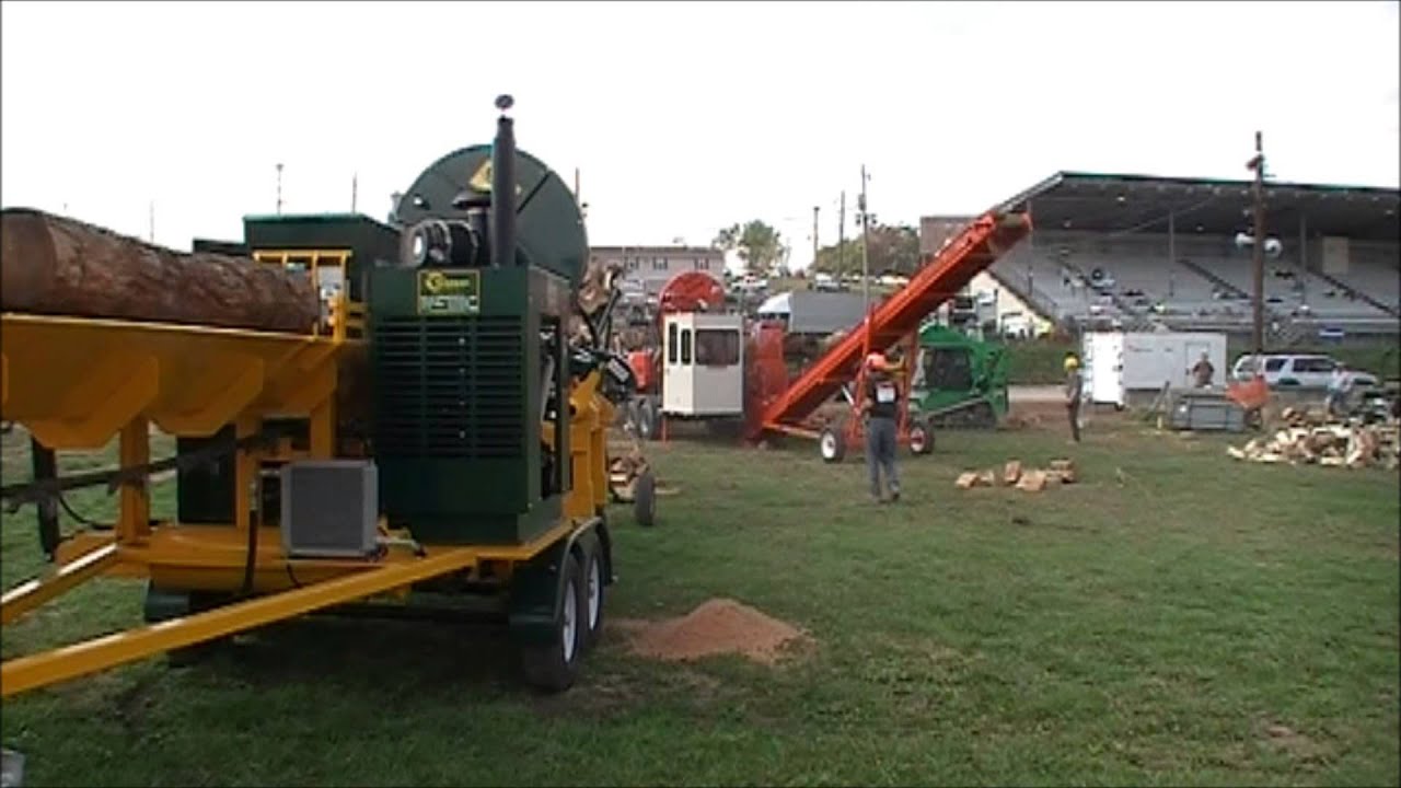2012 Firewood Processor Shootout - Cord King vs. Multitek