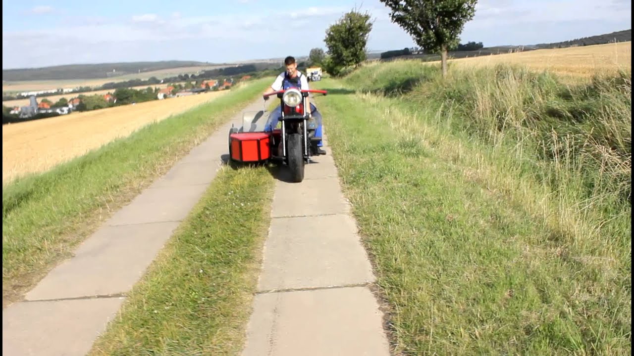 Eigenbau Verdampfer Motorrad HD